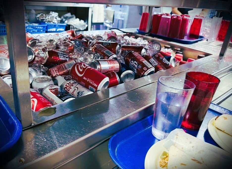 canned sodas